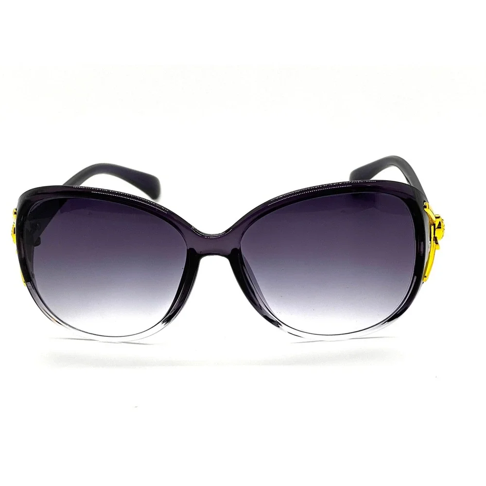 Luxury Oversized Butterfly Sunglasses Women Hip Hop Gold Embellished 2026 Lentes